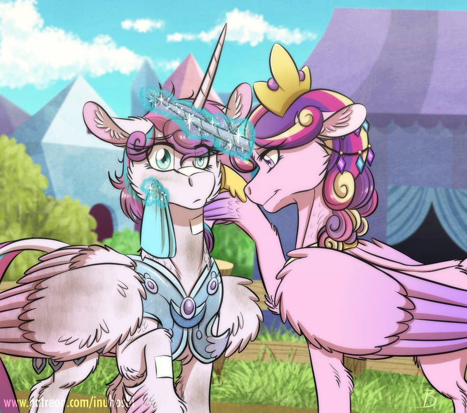 MLP:YL - A Mother's Worry by InuHoshi-to-DarkPen