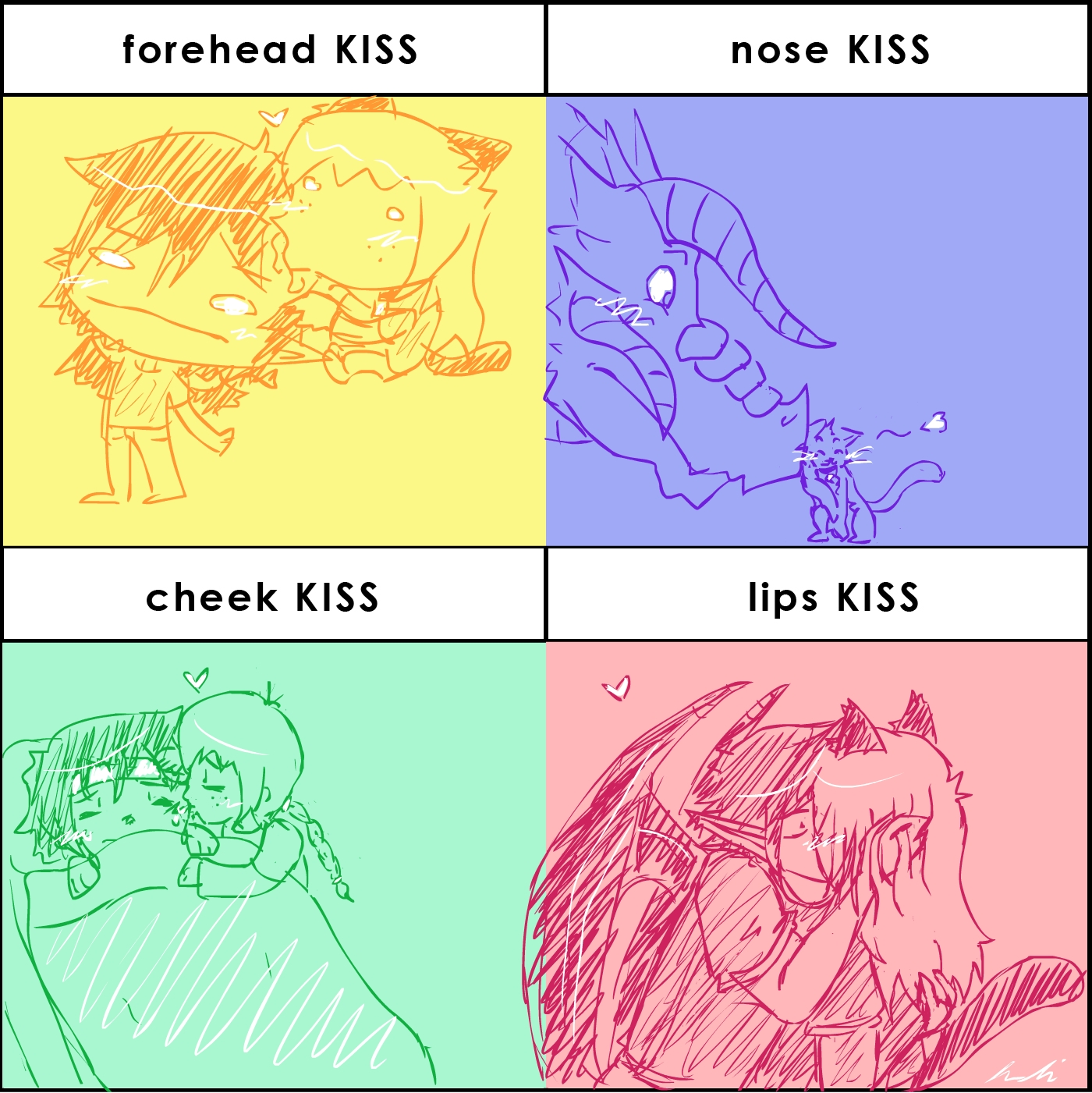 Kissing Meme by Yukiru on DeviantArt