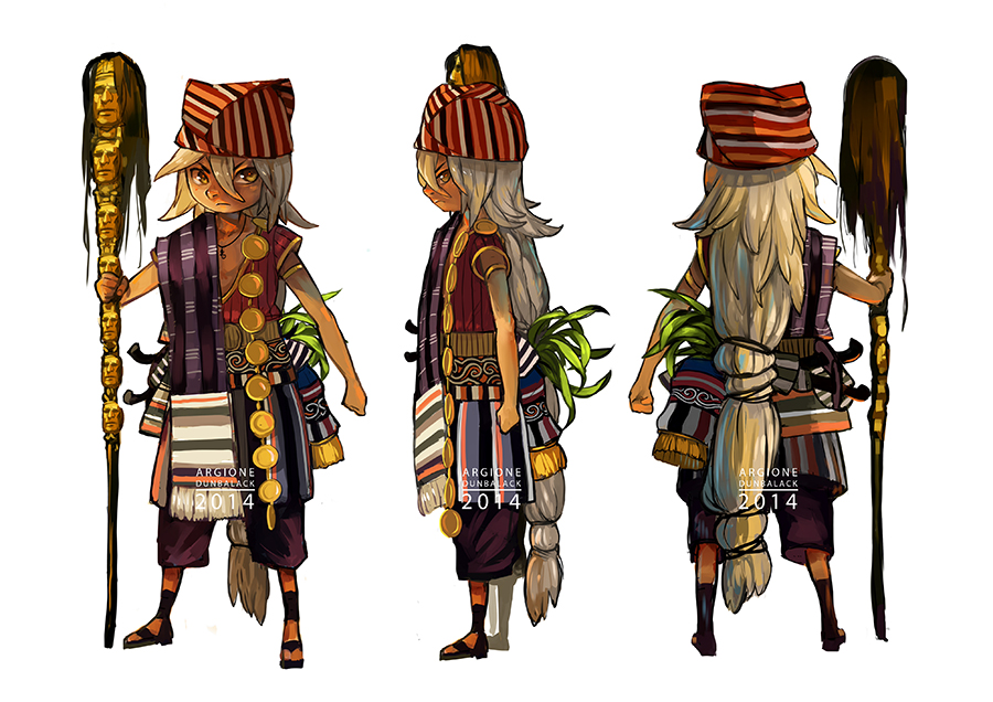 Character Design: Bataknese Shaman