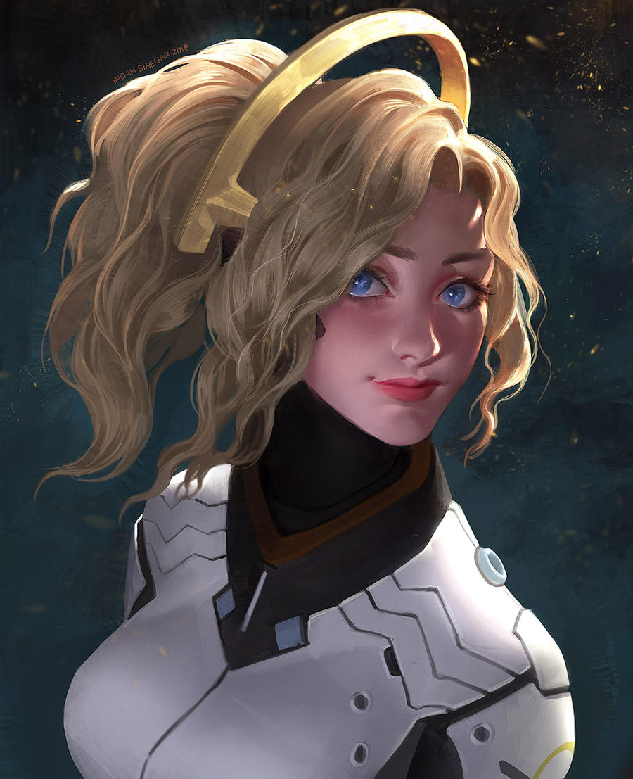 Fan Art : Mercy by IndahAlditha