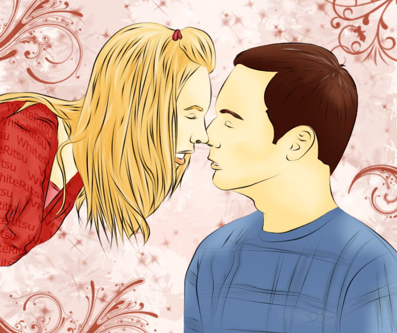 Sheldon and Penny...