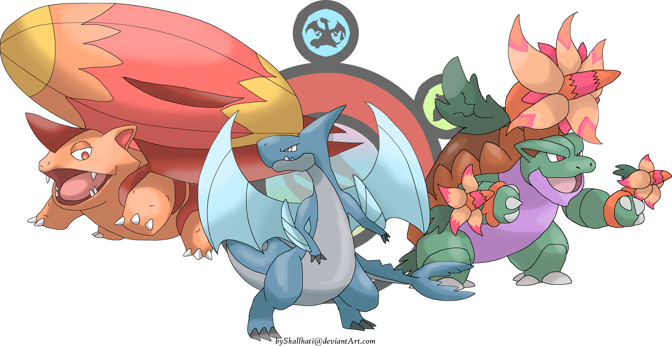 Mega Evolve lists in Kanto region by MCsaurus on DeviantArt