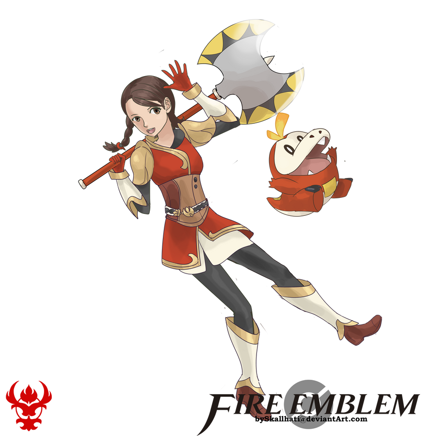 Fire Type Custom FireEmblemXPokemon Juliana (Fire-Type) by Skallhati on DeviantArt