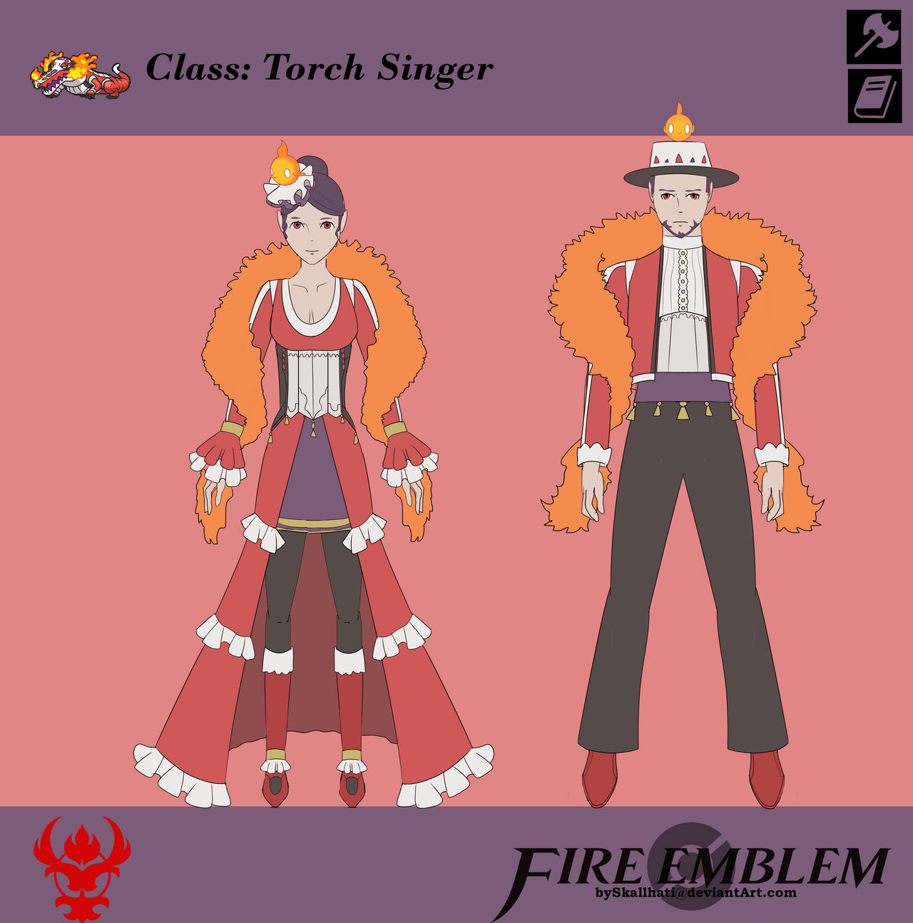 Singer Emergency Torch Concept Sheet: Torch Singer by Skallhati on DeviantArt