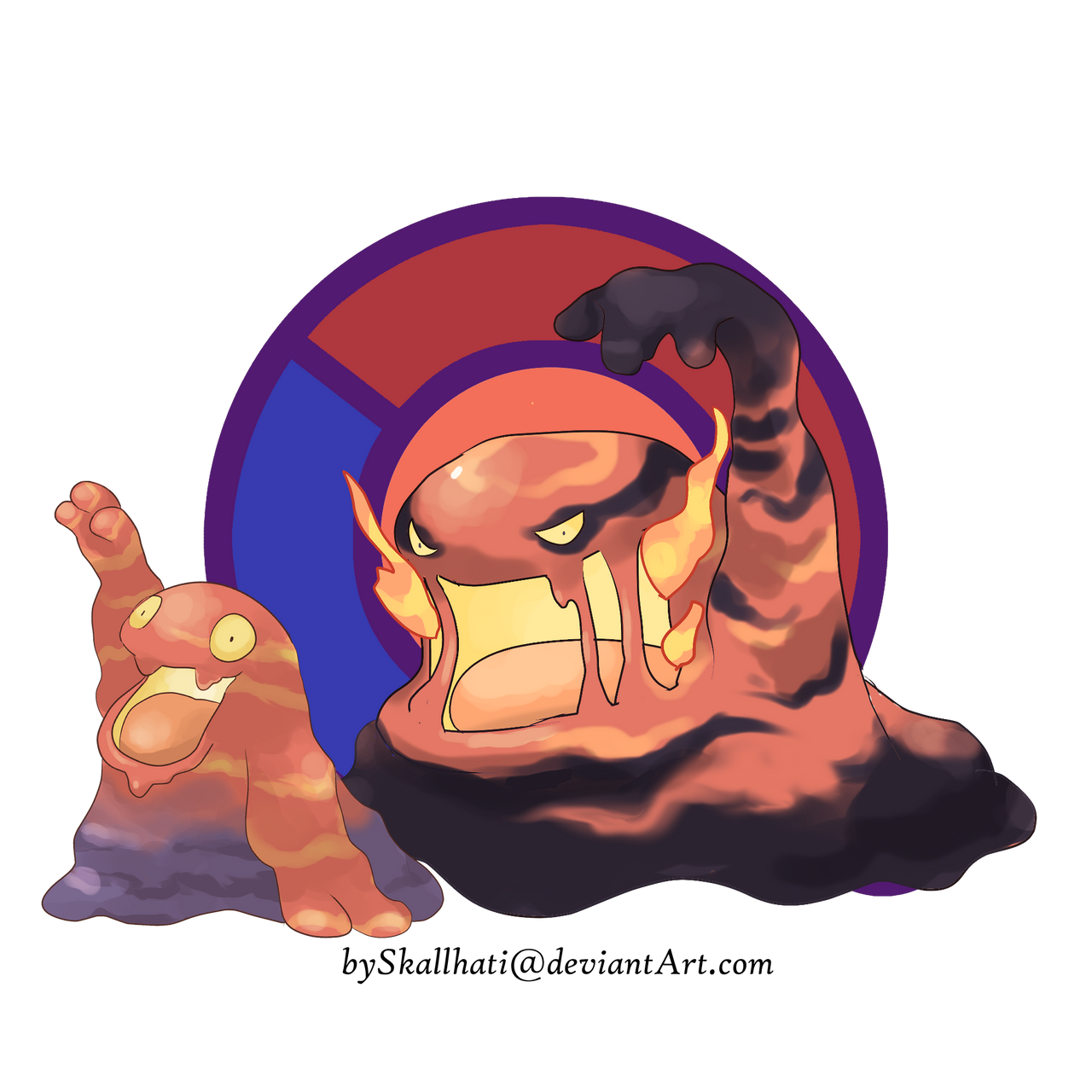 Muk Deviantart Hoennian Muk by Skallhati on DeviantArt