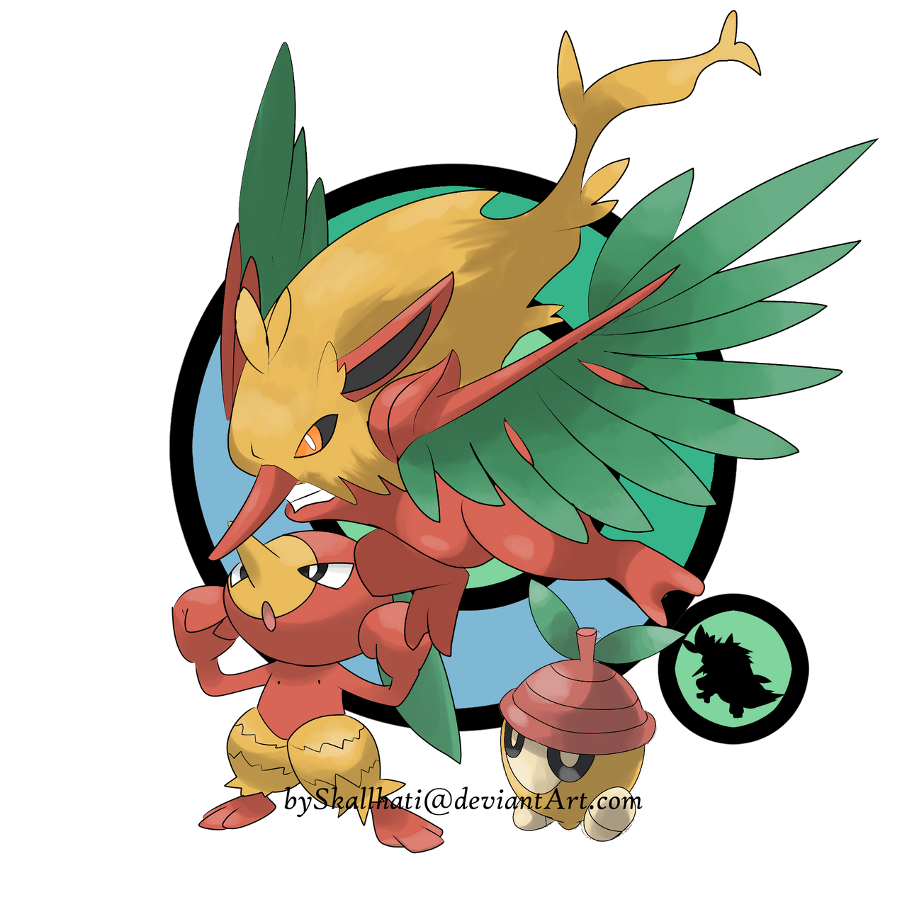 Shiftry Back Sprite Kitakamian Shiftry by Skallhati on DeviantArt