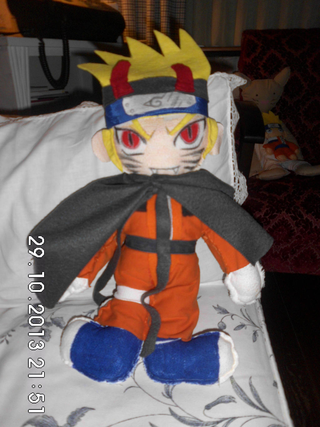 demon naruto plush