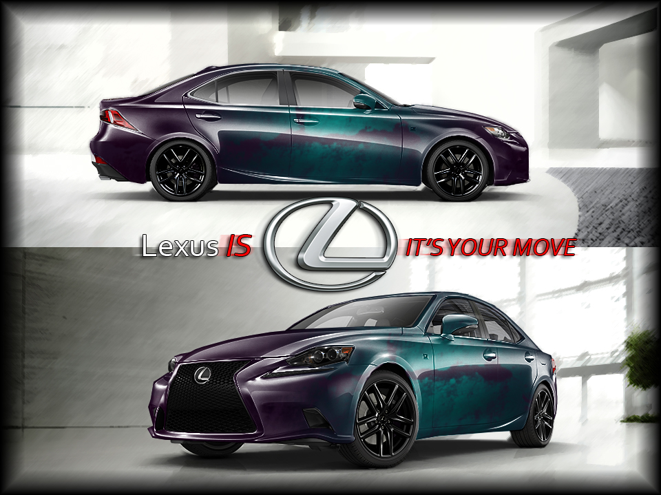 (Chameleon Paint) Lexus IS 2014