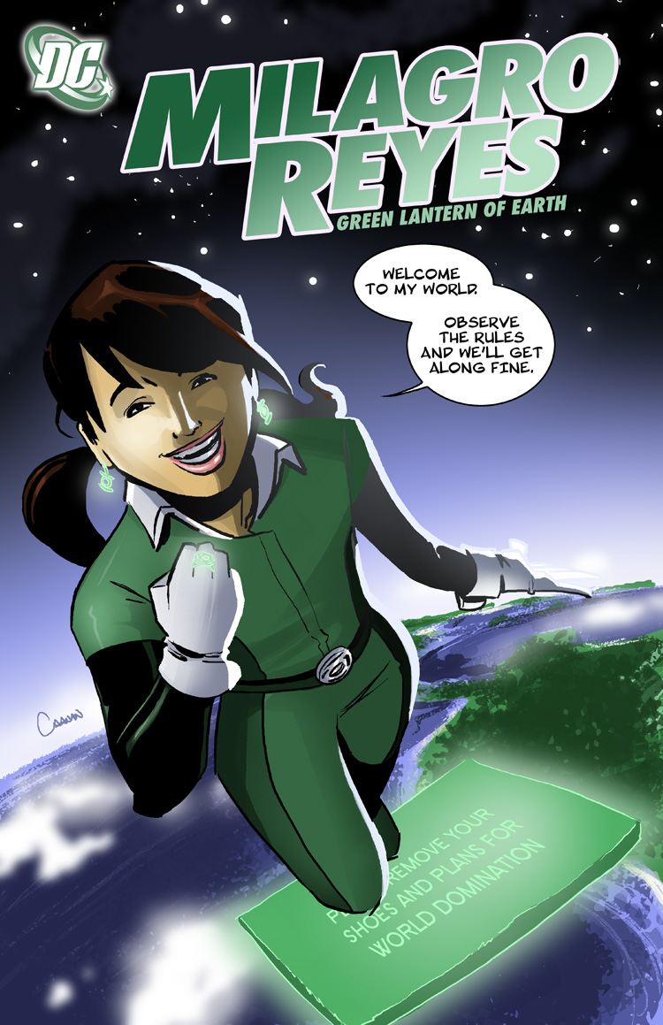 Milagro Reyes Green Lantern