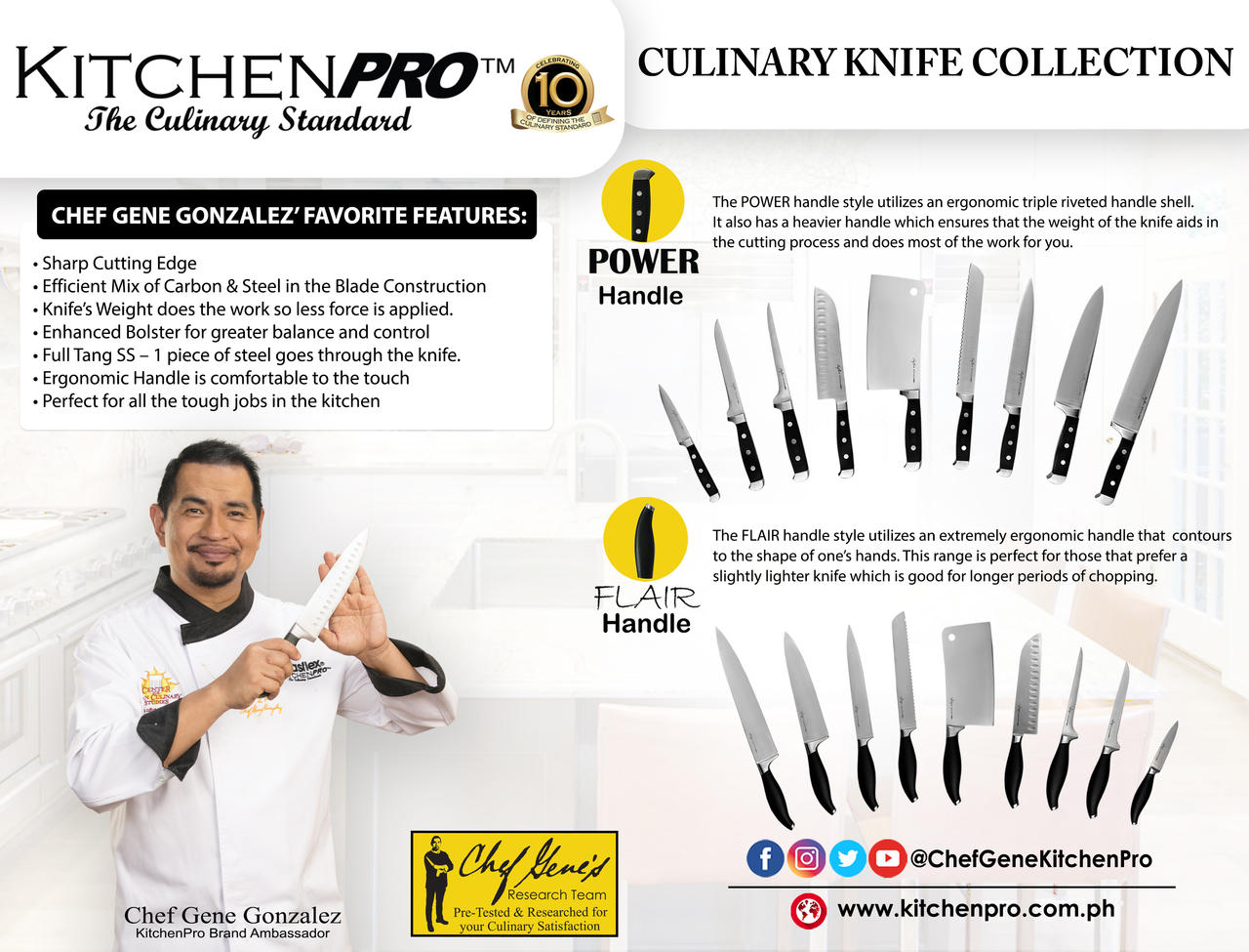 Large-Kitchen pro knife Infographic by Jhayne24 on DeviantArt