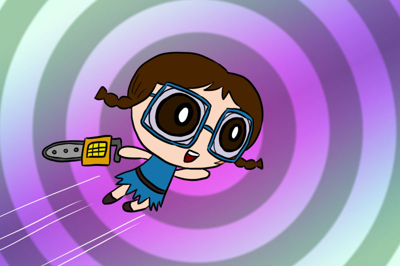 PowerPuff Broom by Fadri