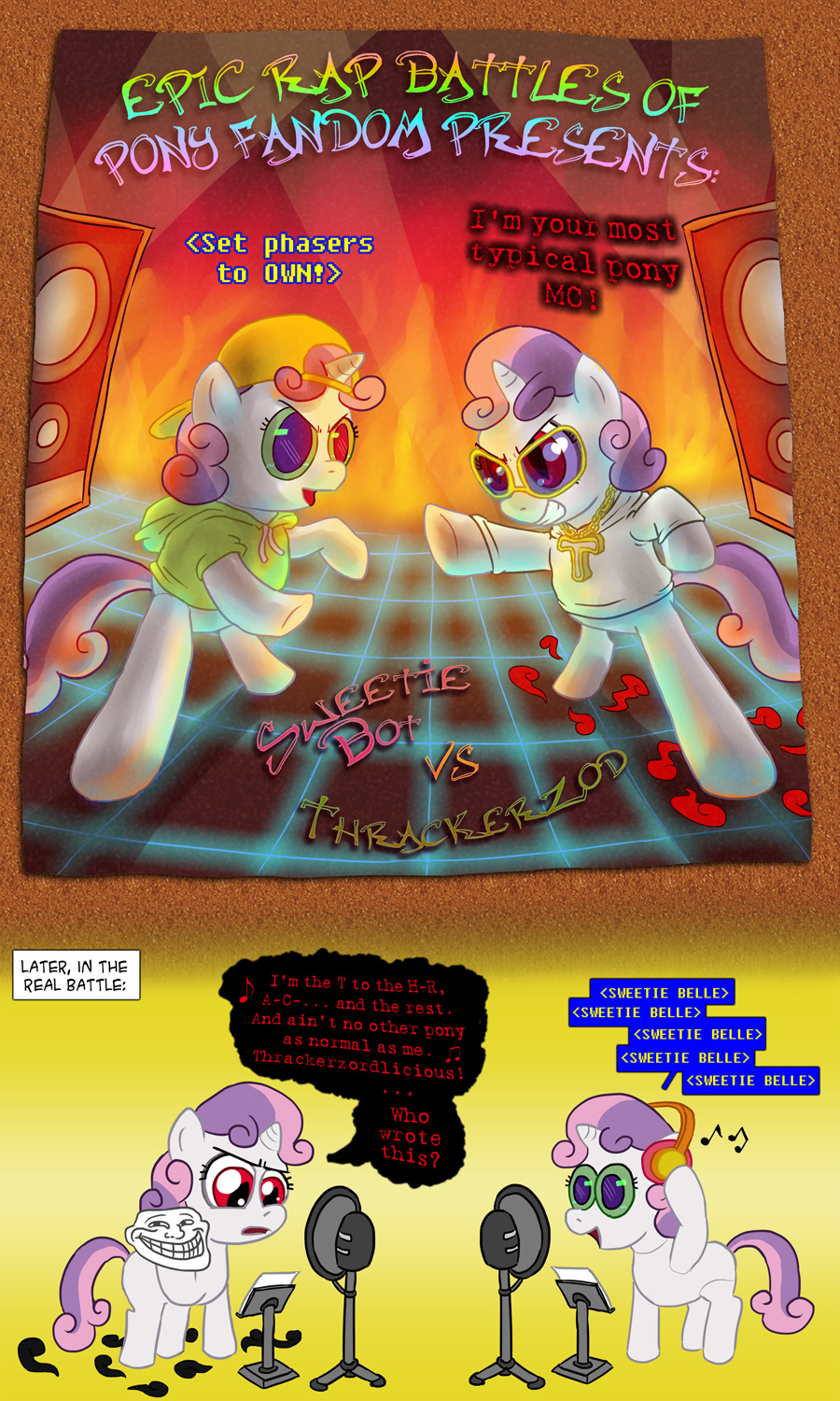 MLP FiM Commission - Epic Rap Pony Battle