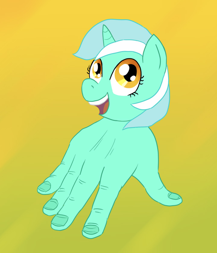MLP FiM - Strangely obsessed with hands