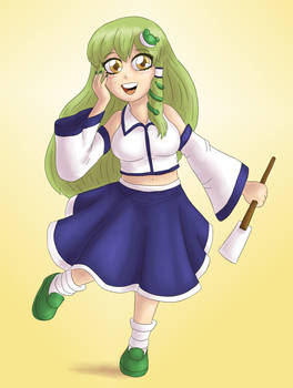 Sanae of the Moriya Shrine