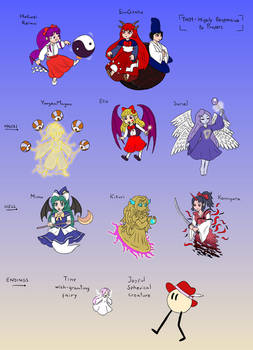 All The Touhous - TH-01