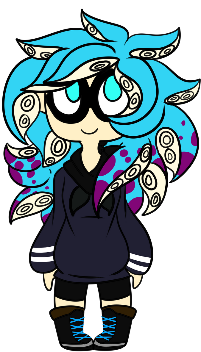 chibi inkling by ravenwithpens on DeviantArt