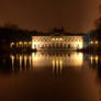 Lazienki Palace by night