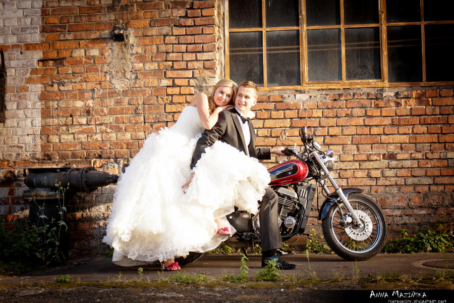 Wedding motorbike II