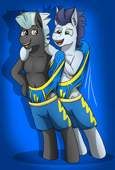 Soarin and Thunderlane Wedgies