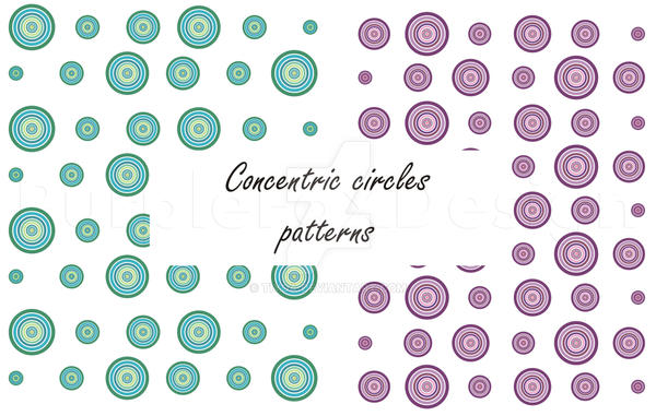 Cercla Pattern Concetric Circles Pattern by Tiyda on DeviantArt