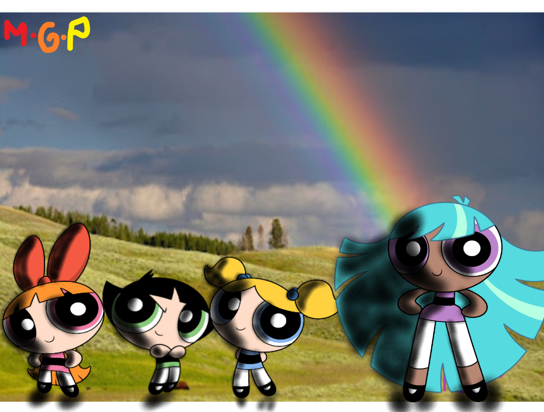 Ppg Rainbow Raspberry The Powerpuff Girls and the rainbow. by ManuMiGaleria2001 on DeviantArt