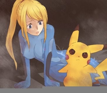 Samus versus pikachu