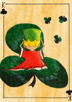 King of clubs by gintele