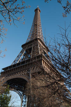 Au pieds de la tour eiffel