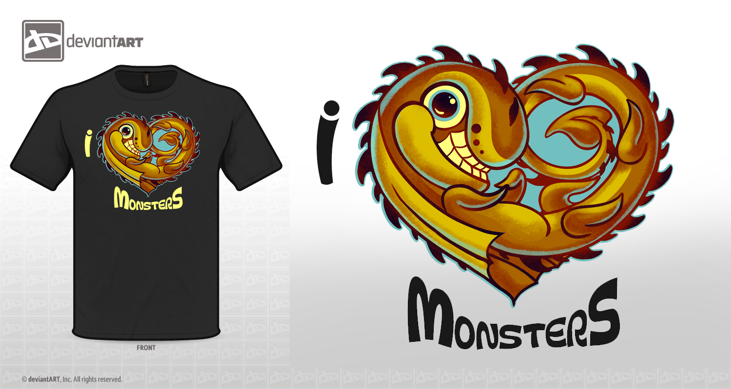 I LOVE MONSTERS 01