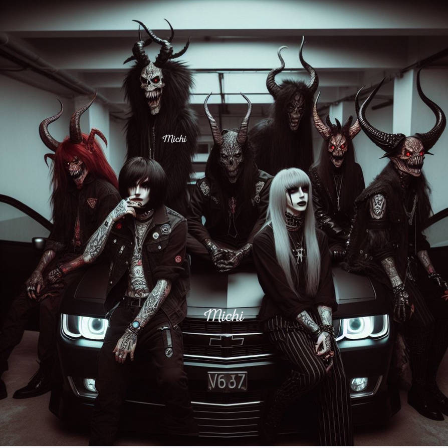 Rock and roll demonic by tlovemi on DeviantArt