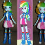 Equestria Girls Rainbow Dash modification