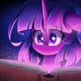 Twilight Sparkle Reading