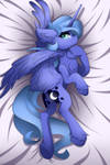 Princess Luna Hug Pillow by NatanVok