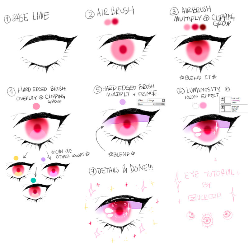 +{ Quick eye tutorial }+ by zuckerr on DeviantArt