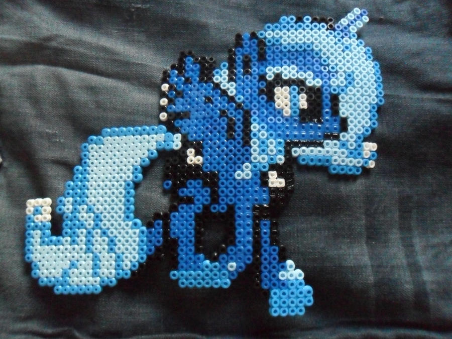 Perler bead Princess Luna