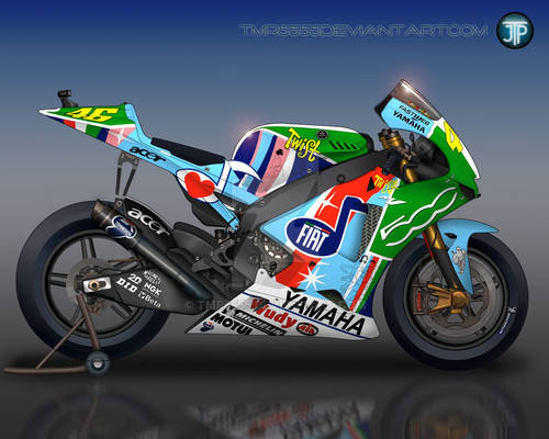 Valentino Rossi 2007 Yamaha M1