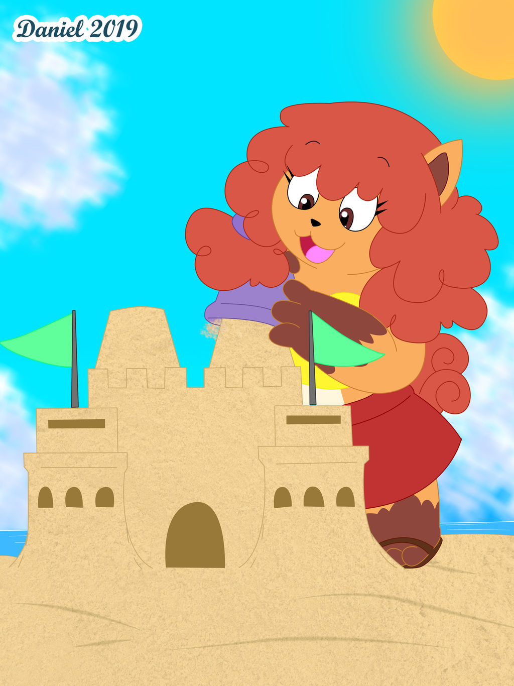 Claire Sandcastle By Nidozard On DeviantArt claire-sandcastle-by-nidozard-on-deviantart
