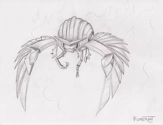 Escarabajos Vhalatrill por KymerArt by tuscriaturas