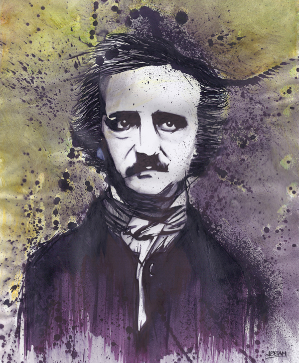 Edgar Allan Poe portrait