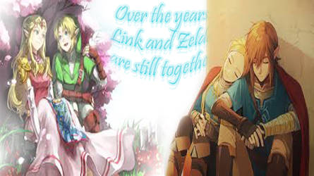 Link and Zelda From OOT and BOTW