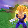 Vegeta SSJ3 in Dragonball Z Tenkaichi 3