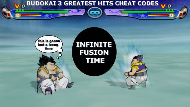 Infinite fusion in Budokai 3=Infinite fat Gotenks