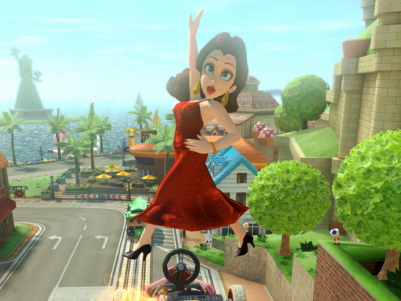 Mario Kart 8 Pauline Posing! by PaulineDK7 on DeviantArt