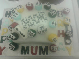 Bingo Cake