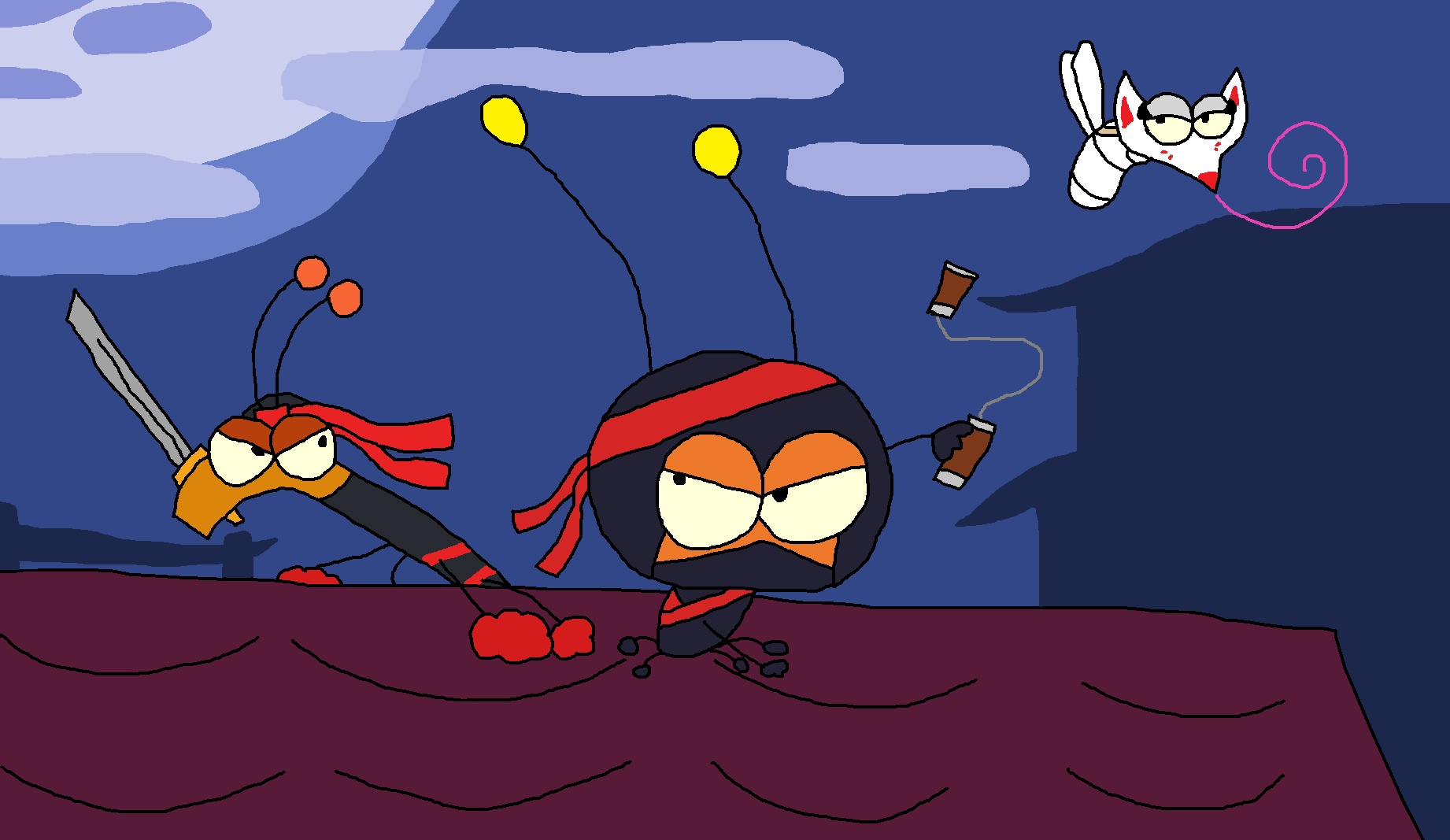 Bug Spring Day 7 - Ninja by Sophia193DA on DeviantArt