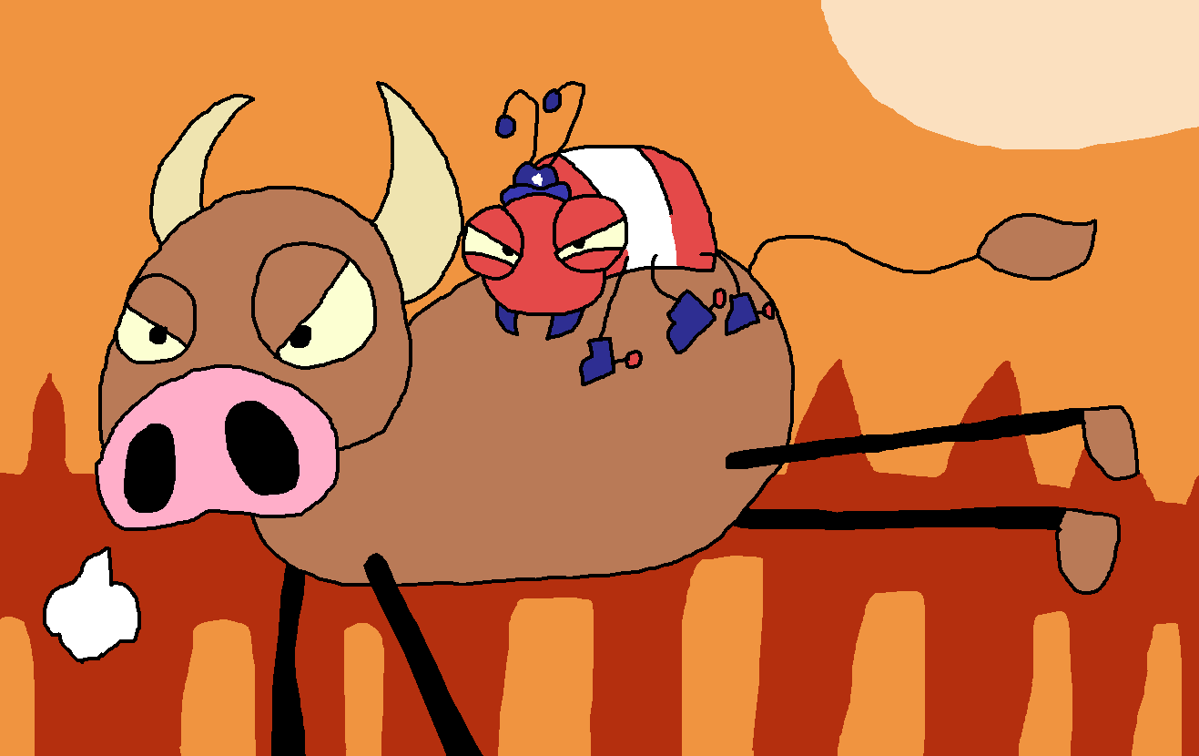 Bug Rodeo Comic Bug Spring Day 10 - Rodeo by Sophia193DA on DeviantArt