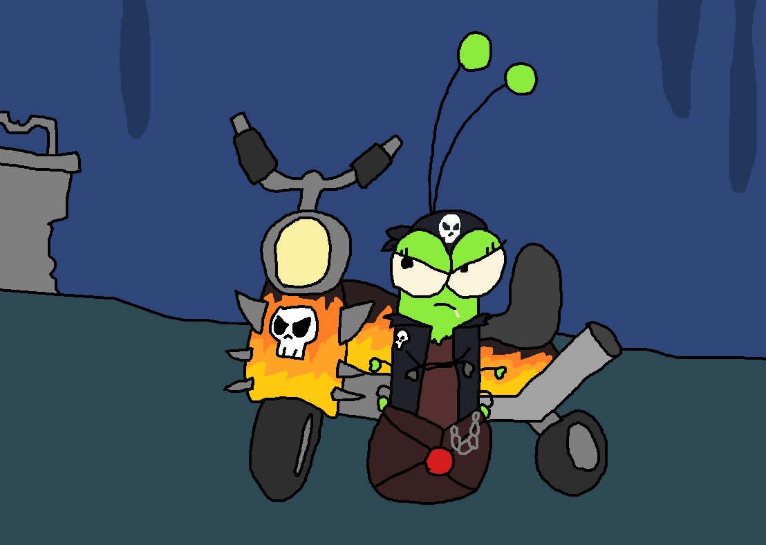 Bug Spring Day 13 - Biker by Sophia193DA on DeviantArt