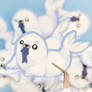 Baby Seal Glitter Sticker