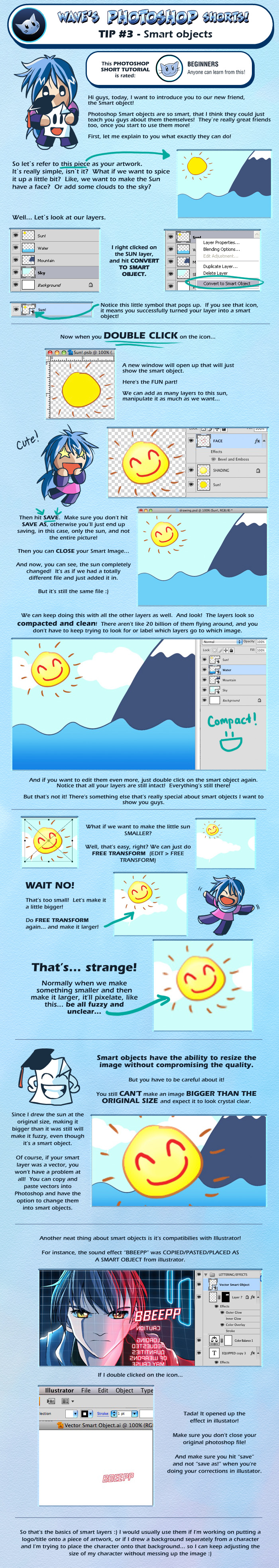 Photoshop Short 3 - Smart Obj by suzuran