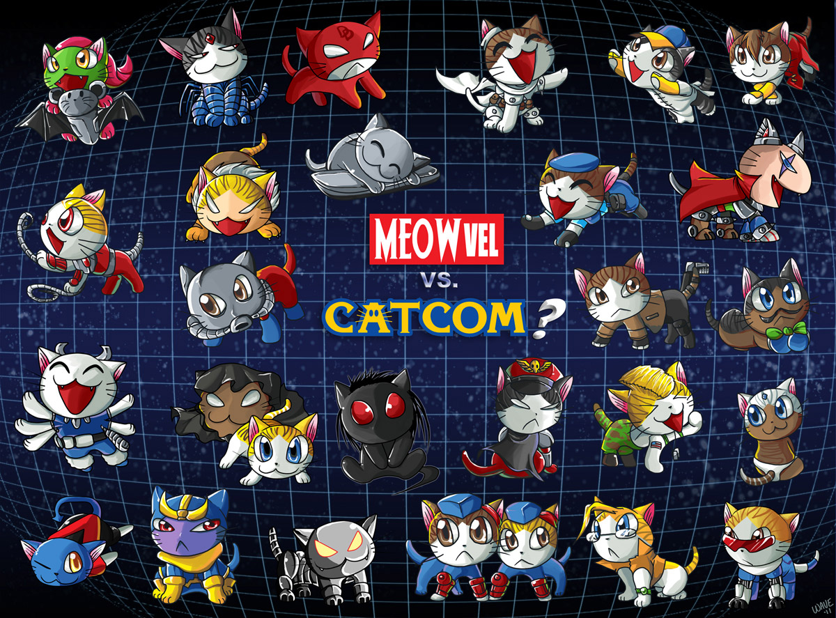 Commission - More Meowvels